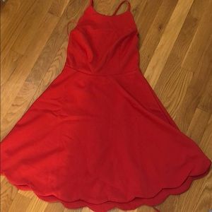 red lulus dress!!